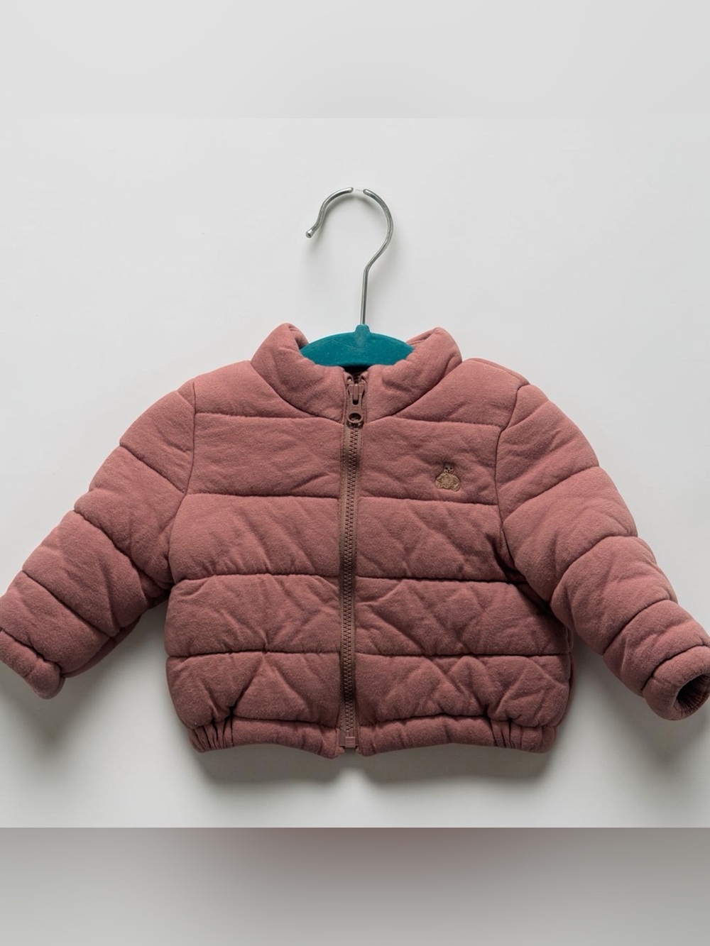 Gap baby  Quilted Puffer Jacket - Dusty Rose